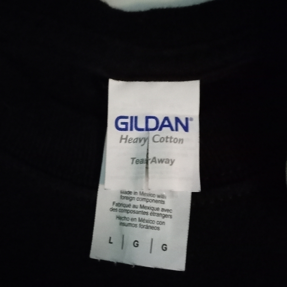 Gildan   NFL Super Bowl Alanta, Ga 02-2019  T-shirt , L, Black Blue, Pre_owned - Picture 4 of 4